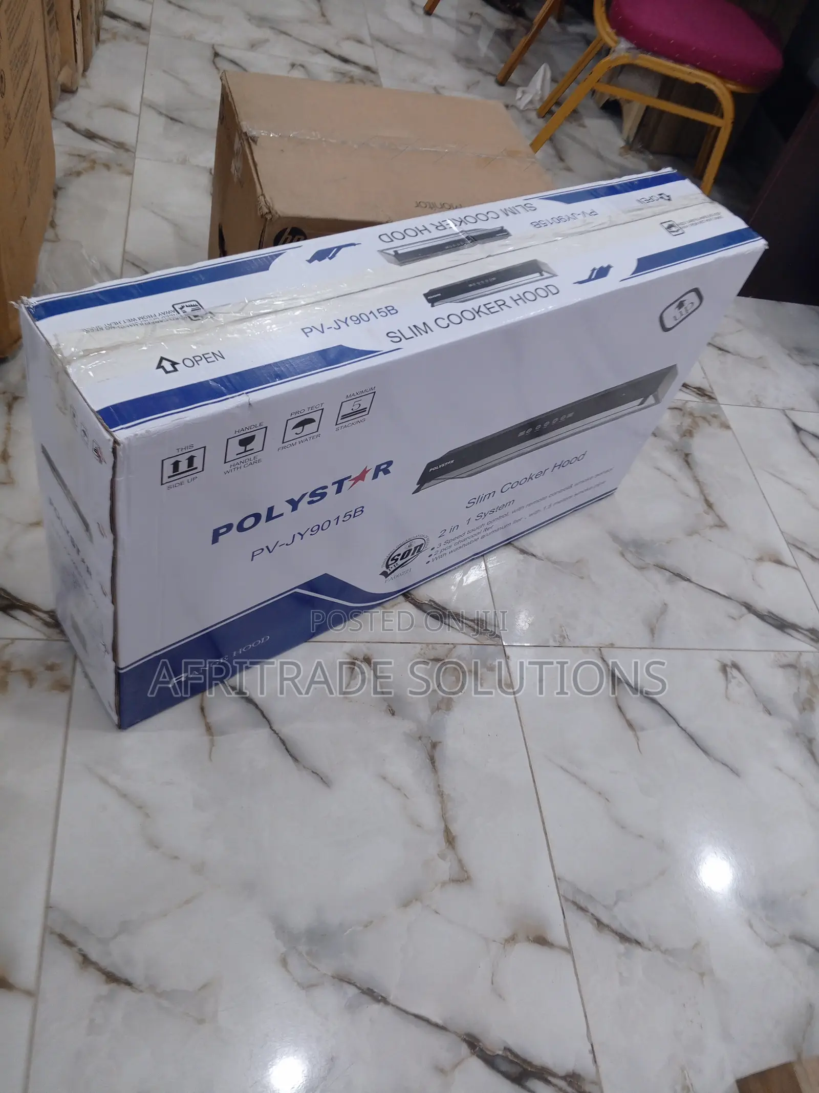 Highly Efficient Polystar 90cm Pv-Jy9015b Range Hood