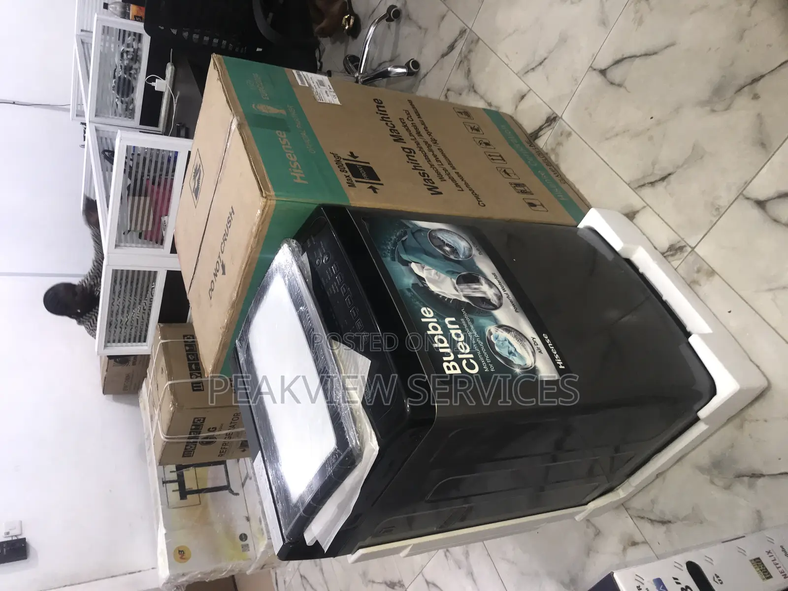 Top List Load 8kg Hisense Automatic WM - WTJA802T
