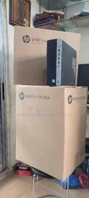 New Desktop Computer HP ProDesk 600 G3 8GB Intel Core I5 SSD 256GB