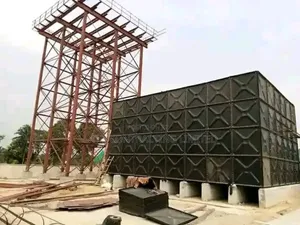 Braithwaite Water Tank Installation/Stanchion Fabrication