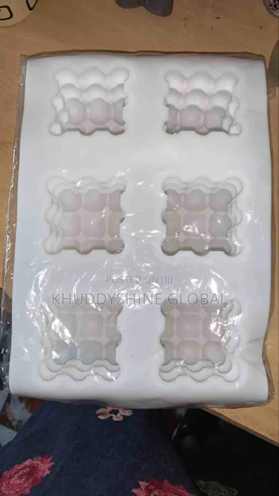 Six Company Magic Cube Silicone Cake Mold Three Dimensional