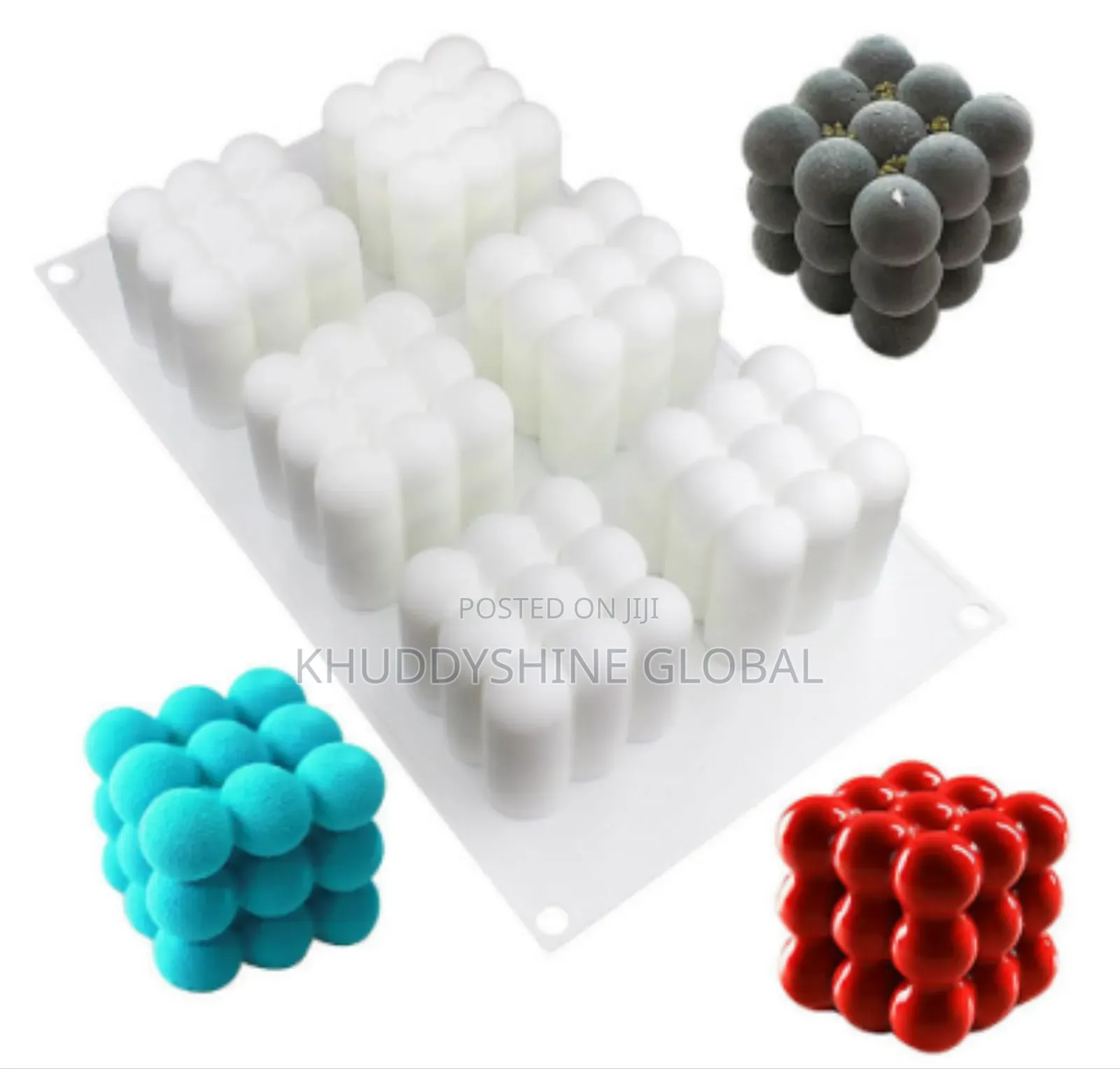 Six Company Magic Cube Silicone Cake Mold Three Dimensional