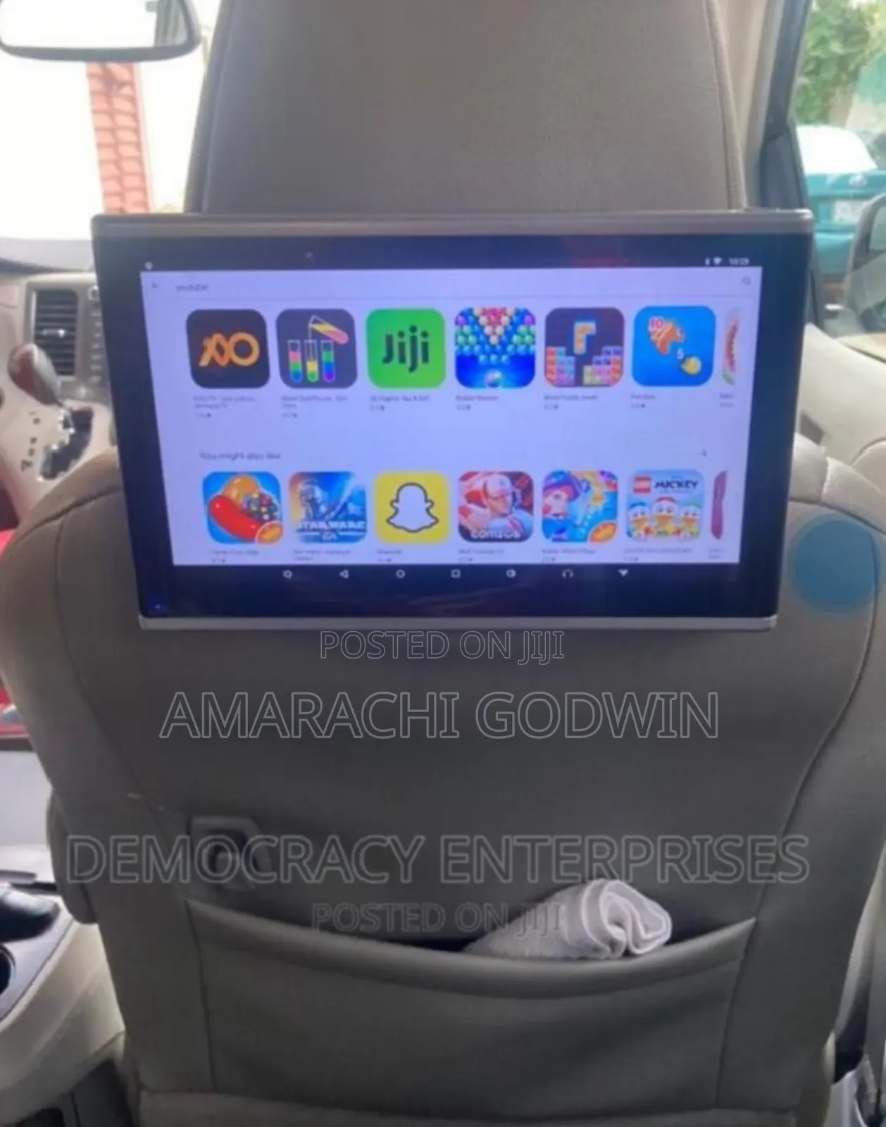 Android Headrest for Car