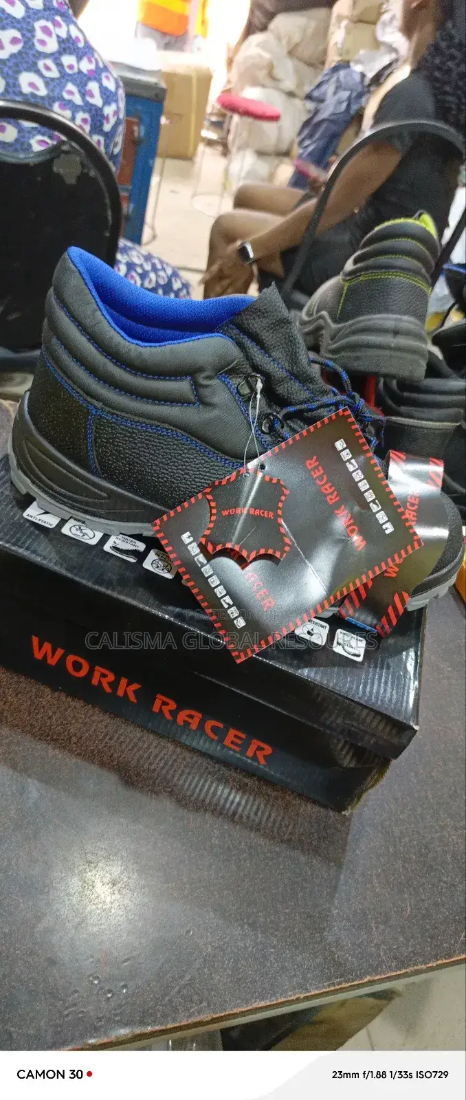 Work Racer Safety Boot