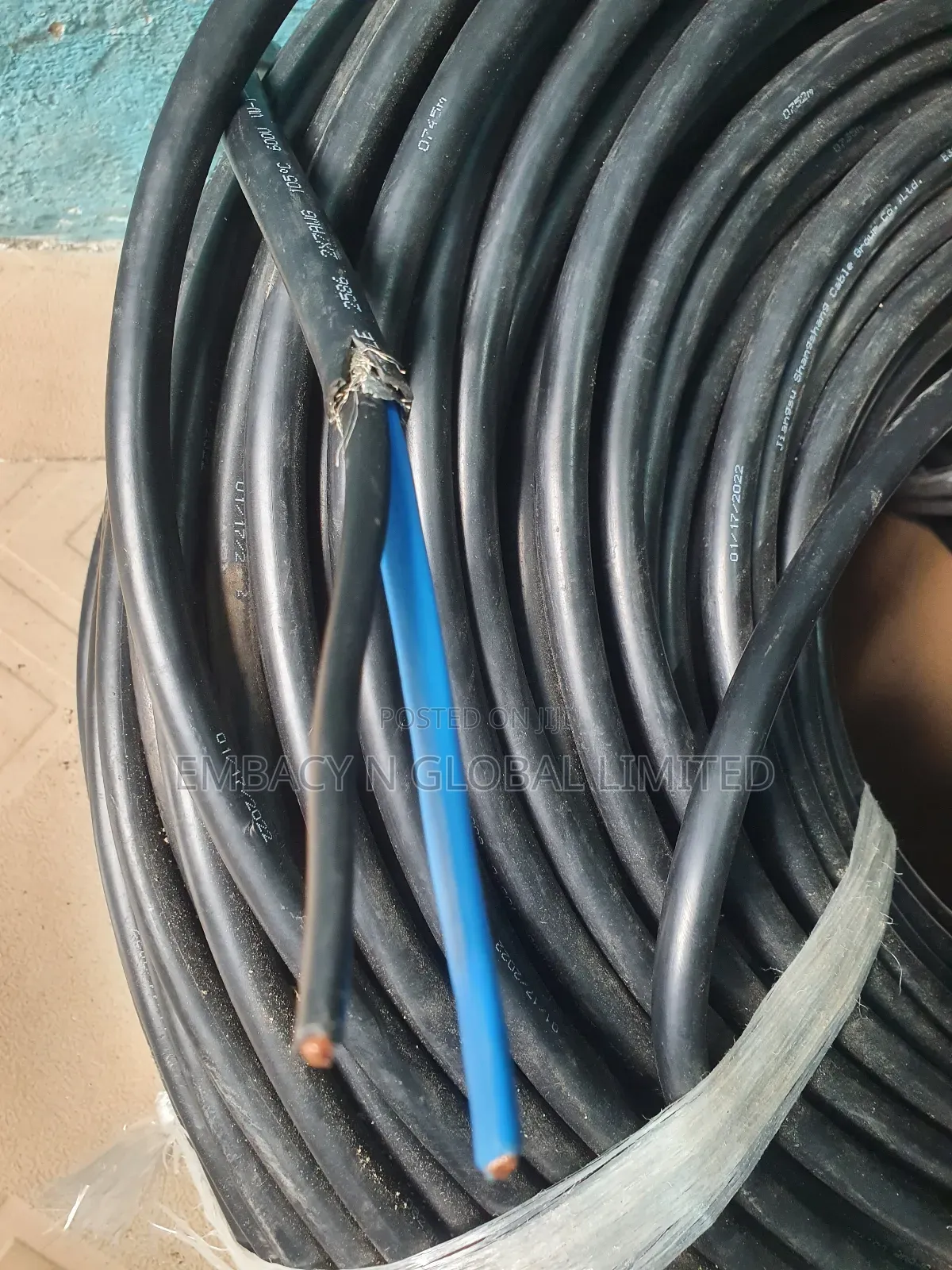 10mm 2core Flexible Wire (Shielded Cable for Solar Panels)