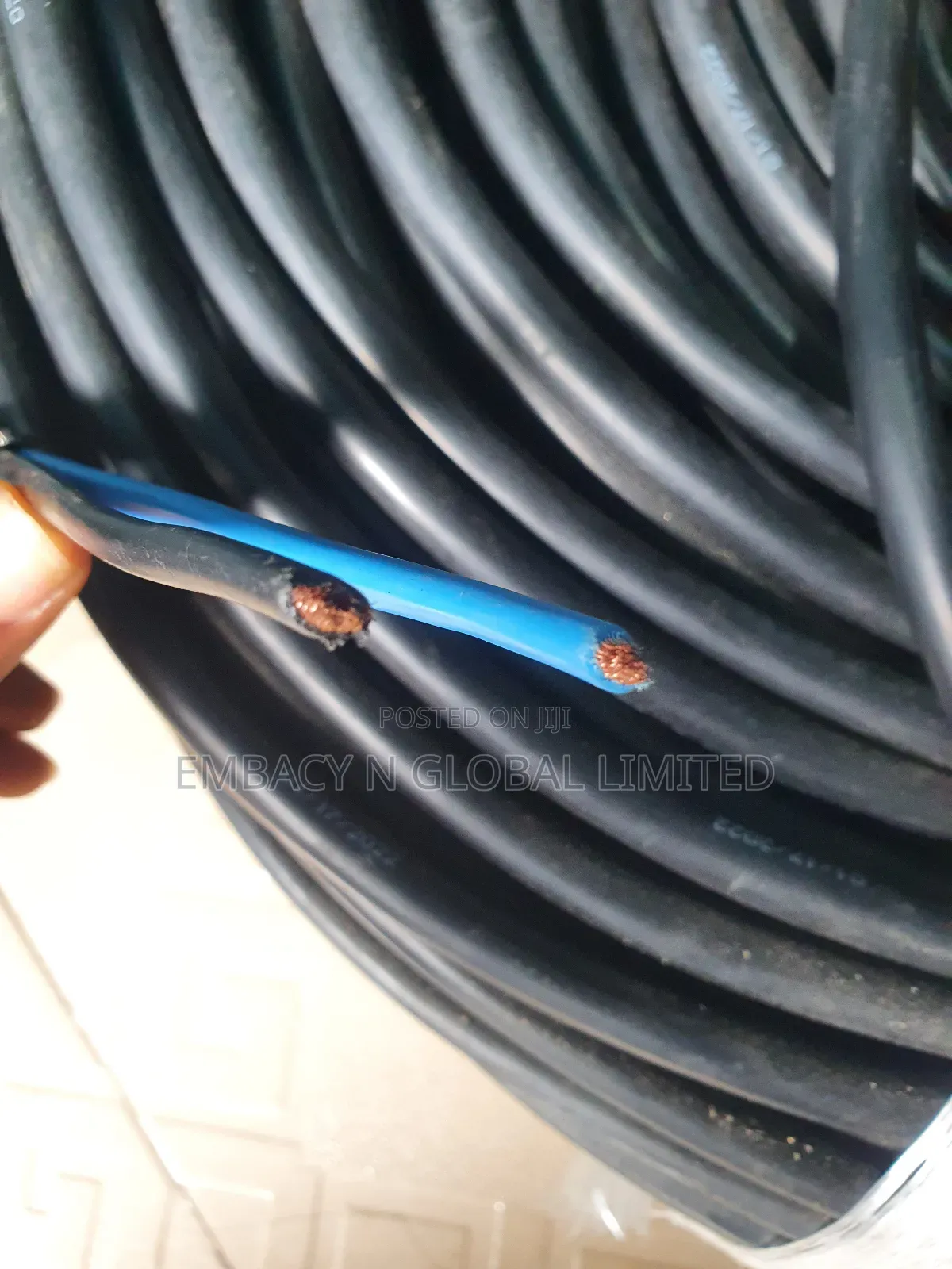 10mm 2core Flexible Wire (Shielded Cable for Solar Panels)