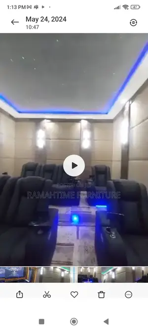 Premium Luxury Home Theater Cenima Recliner Sofa