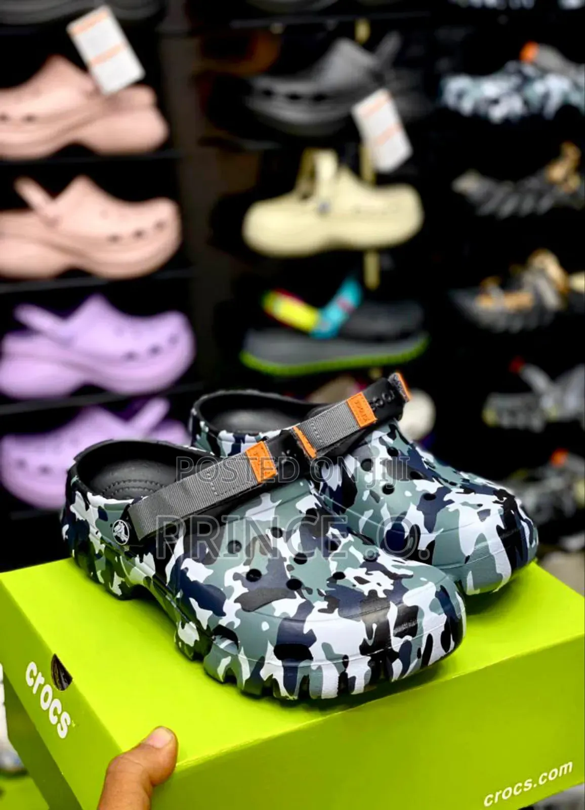 Army Painted Crocs