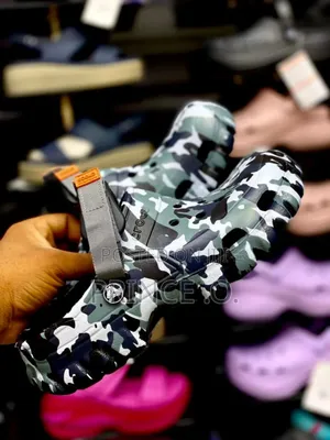 Army Painted Crocs