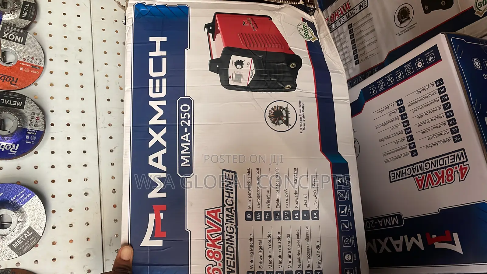 250amps Maxmech Welding Machine 6.8kva