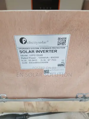 Felicity 10kva / 48 Volts Solar Inverter System Available