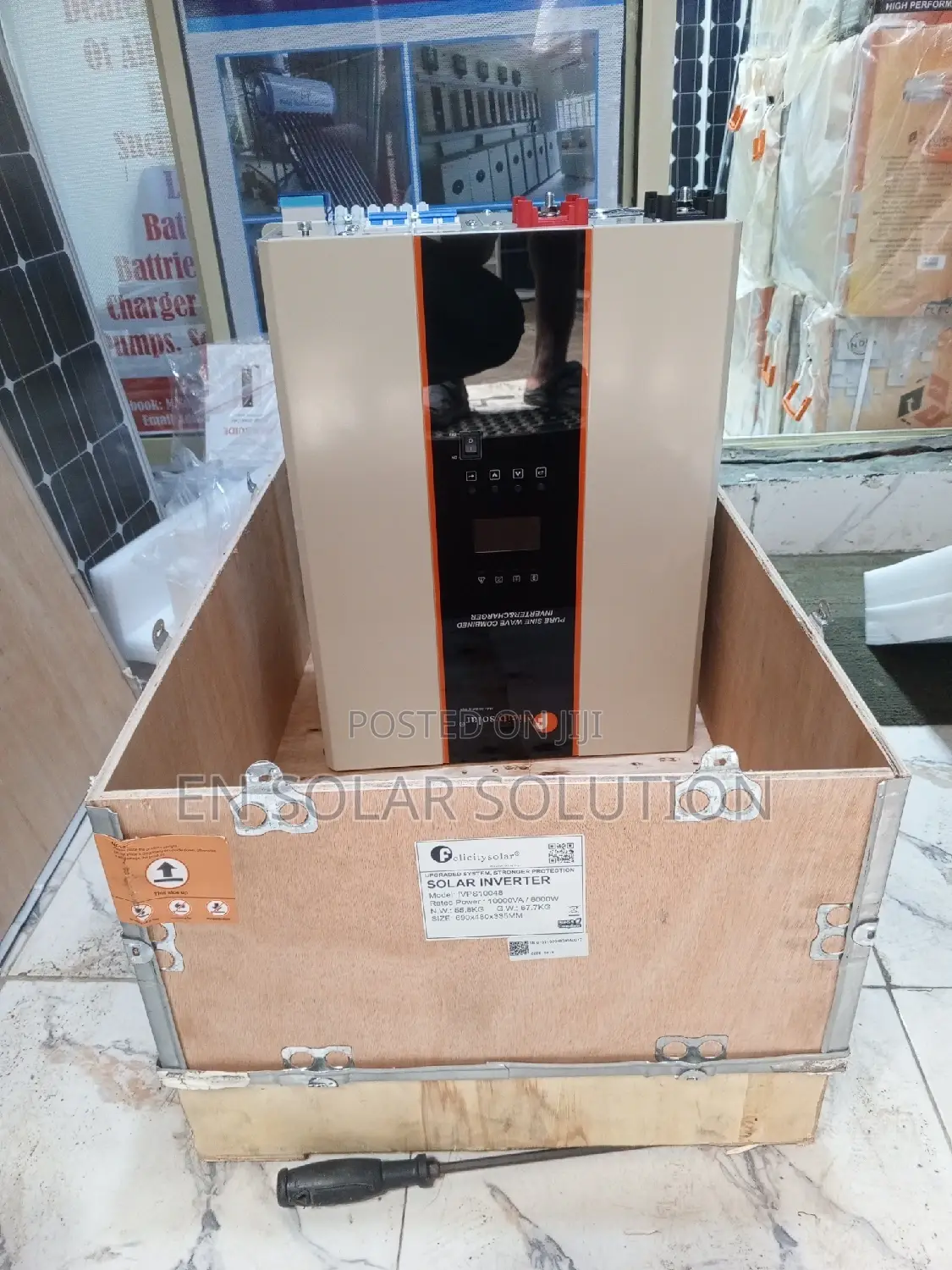 Felicity 10kva / 48 Volts Solar Inverter System Available