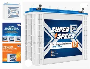 Super Speed 12V 220AH Tubular Battery