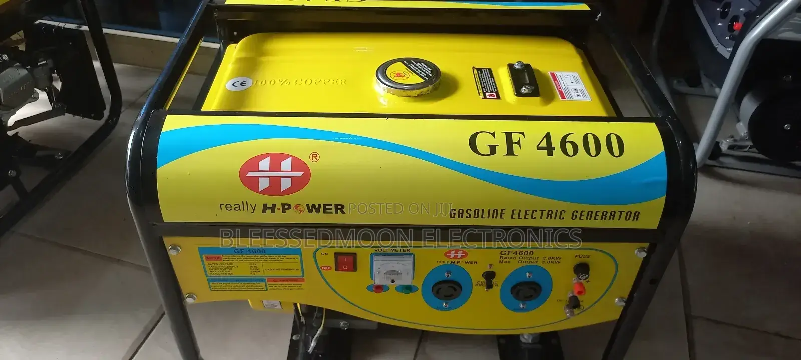 Hp Korea Generator Full Cooper Coil 4.5kva AVR for sale - BLEESSEDMOON ...