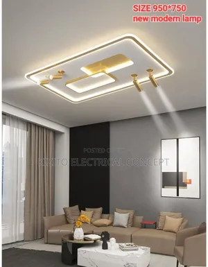 New Modern Flosh Ceiling Fitting Lamp Decor
