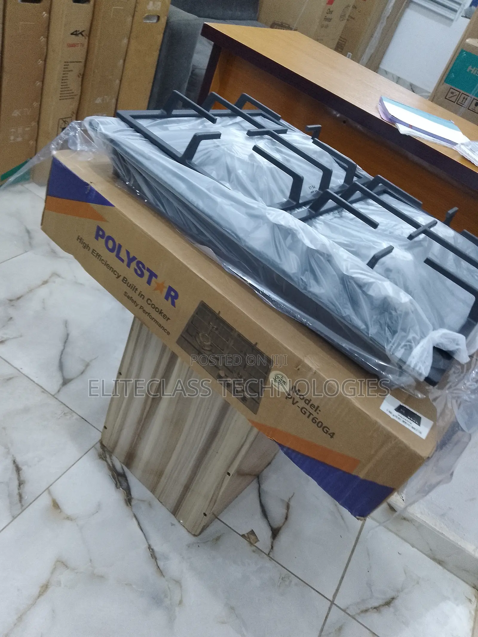 The Quality Polystar 4 Burner Gas Hob ''Pv-Gt60g4''