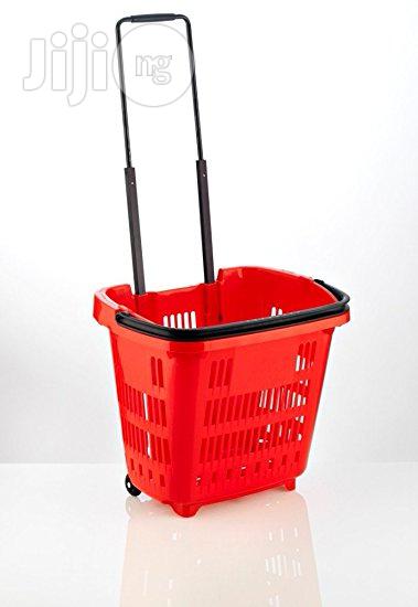 Plastic Shopping Trolley