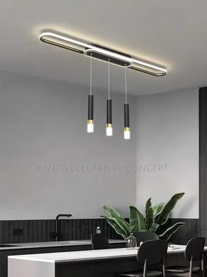 LED Ceiling Fixture Lamp With Dropping Pendant