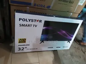 Polystar Frameless 32 Inches Smart Tv