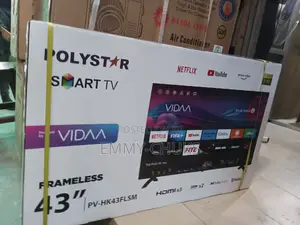 Full LED 43 Inches Polystar Smart TV