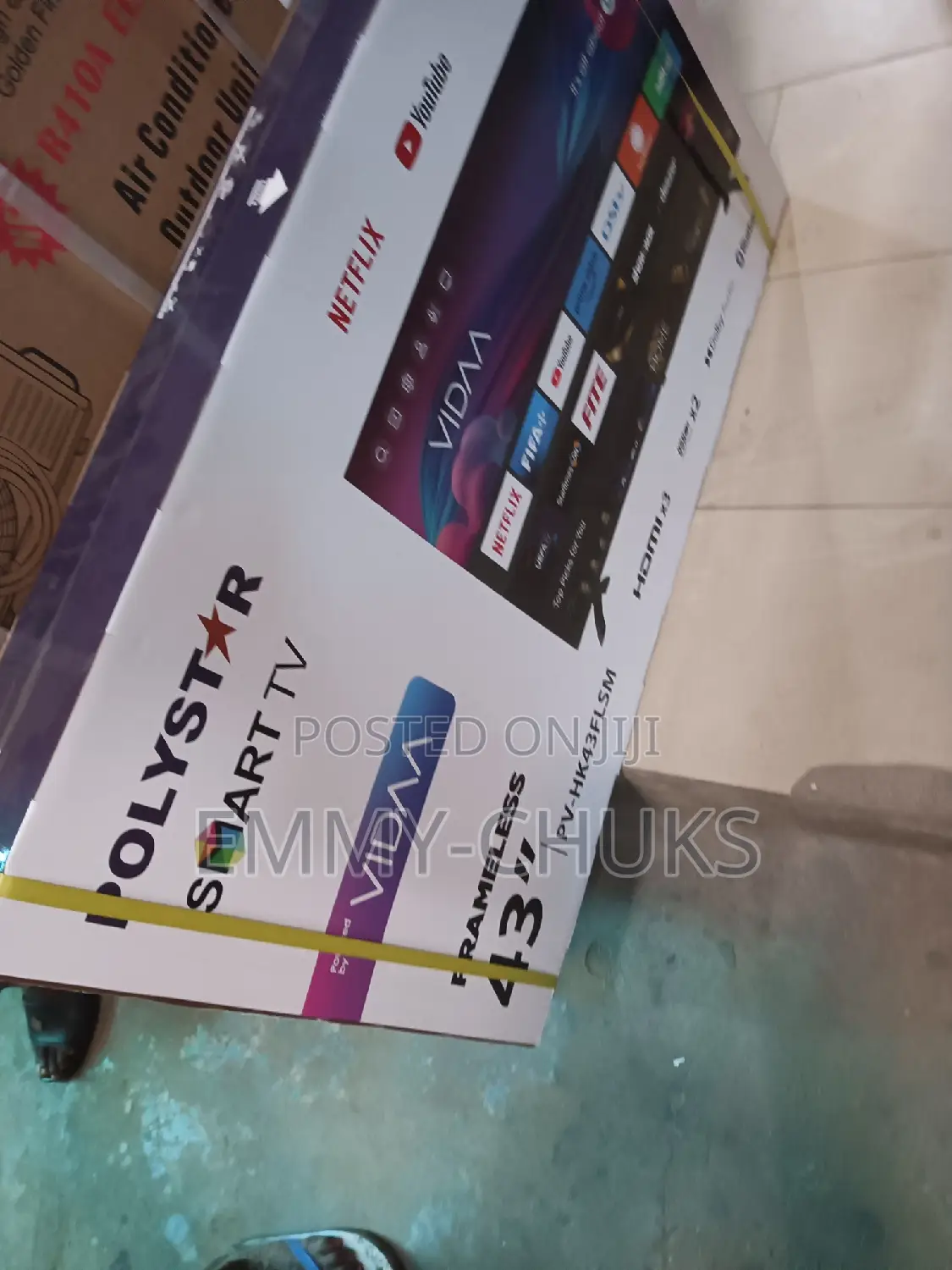 Original LED 43 Inches Polystar Smart TV