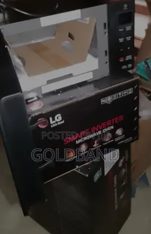 New in LG Inverter Microwave "25L Mwo2535gis''