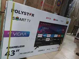 43 Inches Frameless Smart TV Polystar