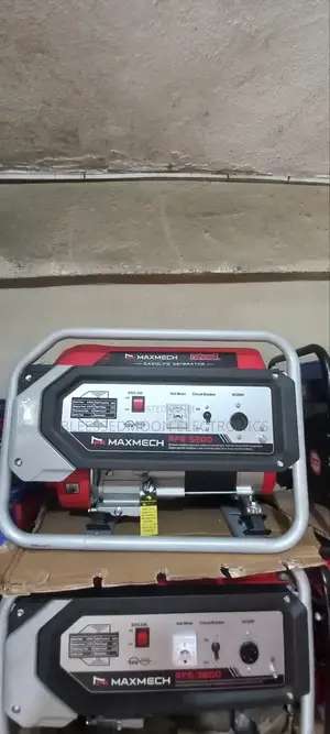 Maxmech Manual Cooper Generator 5.5kva