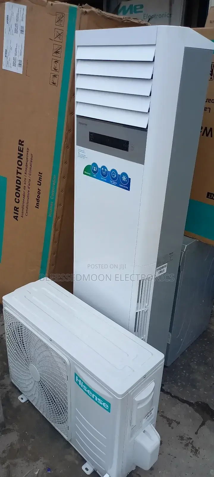Hisense Stabiliser Free Low Voltage Standing Unit Ac 2hp