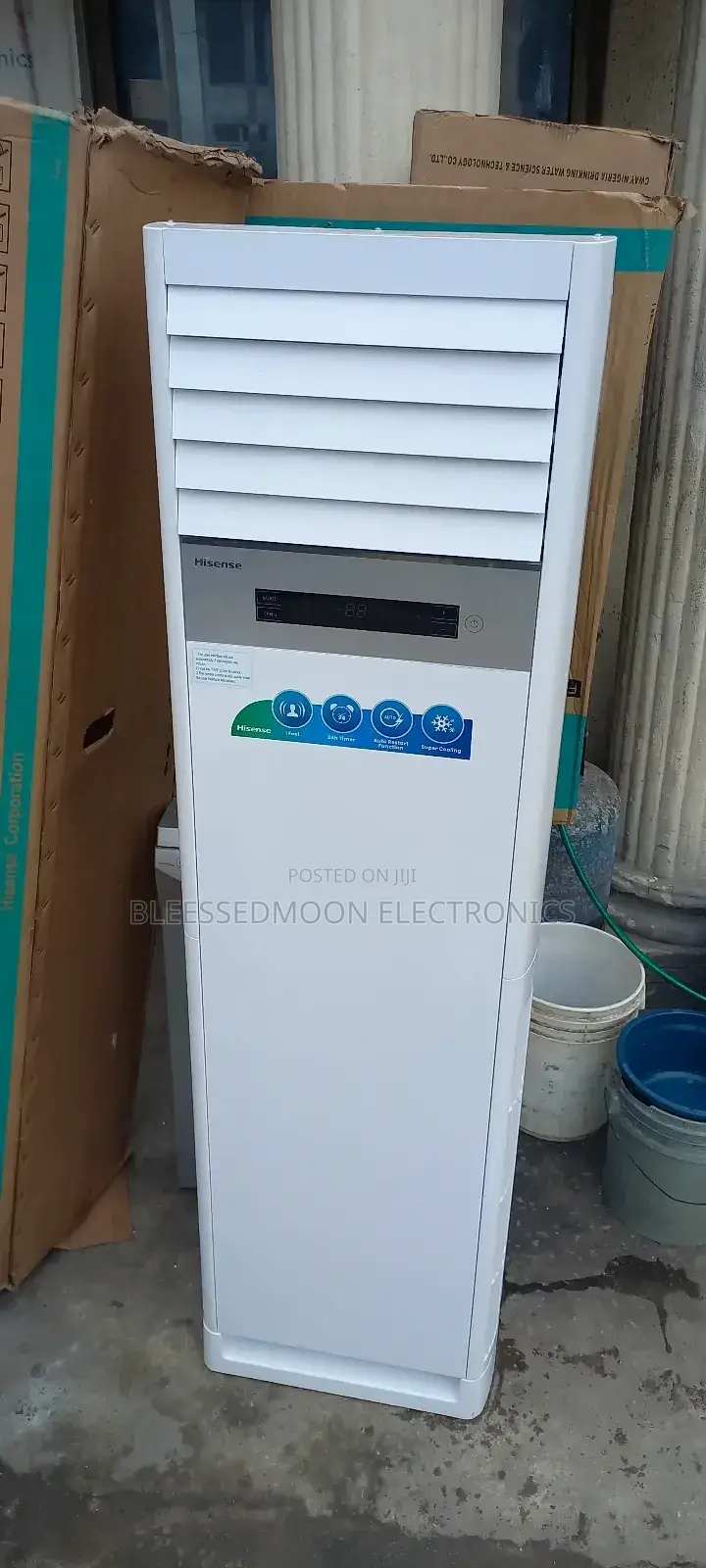 Hisense Stabiliser Free Low Voltage Standing Unit Ac 2hp
