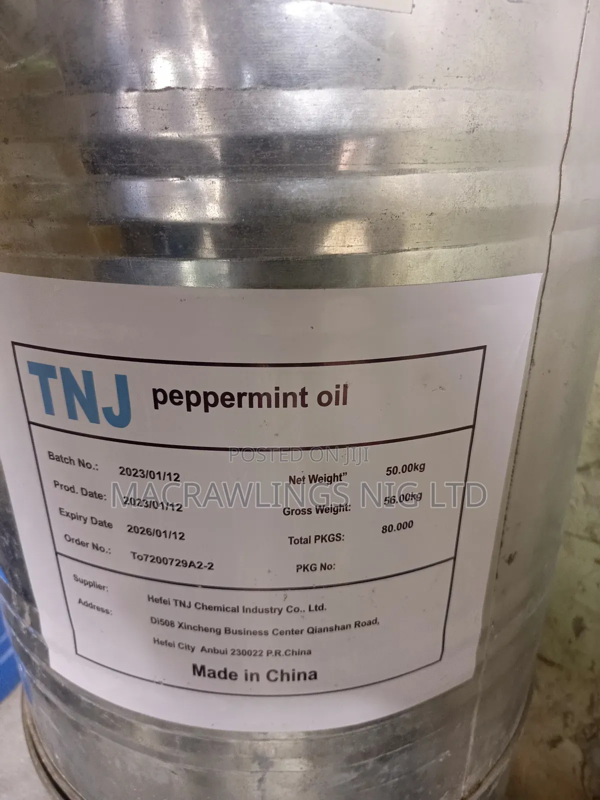 Peppermint Oil