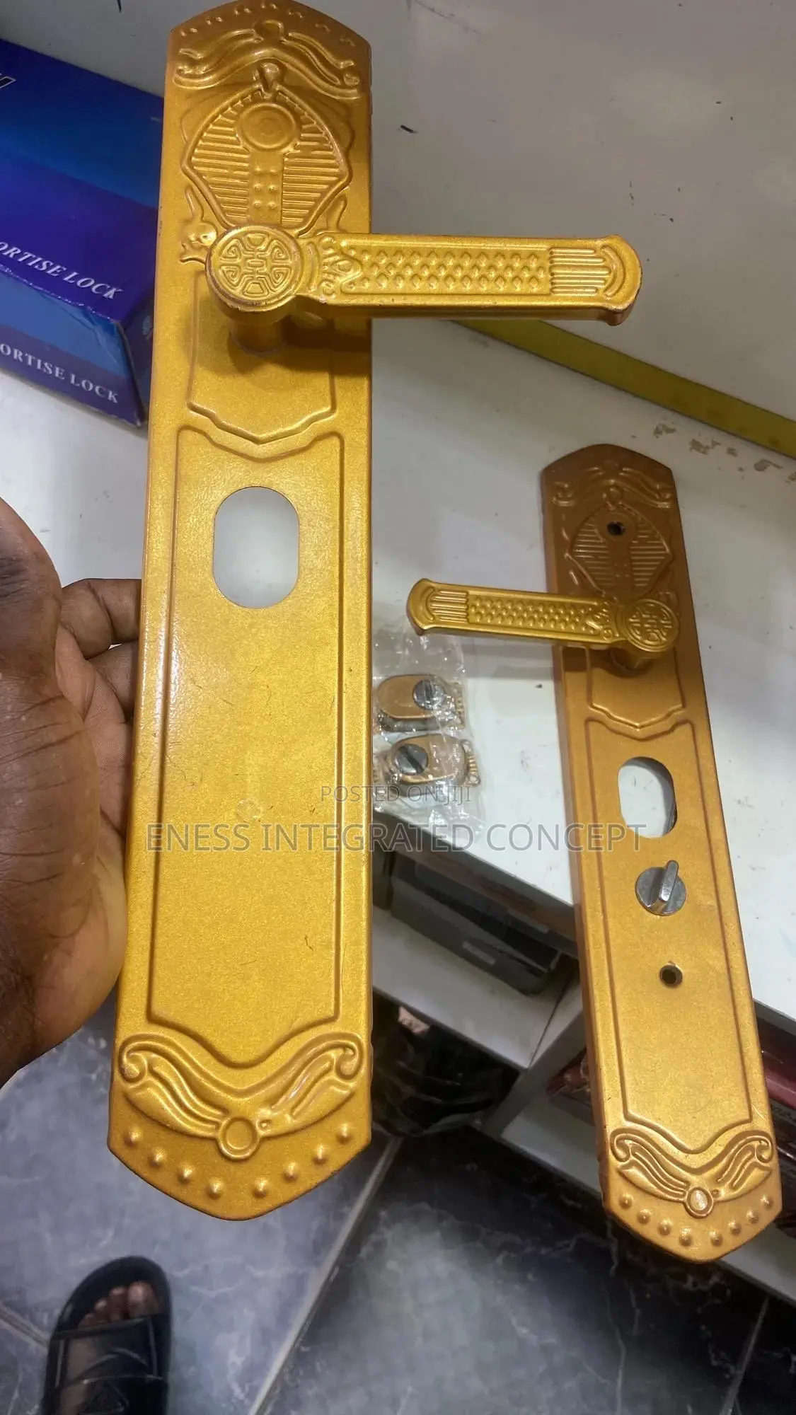 Imported China Panel Security Door Handle