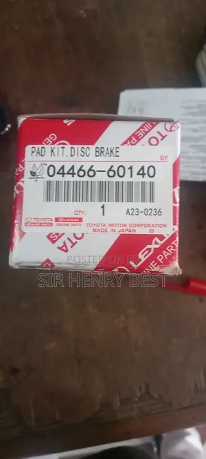 Rear Brake Pad Landcrusier Prado/Lexus GX 460