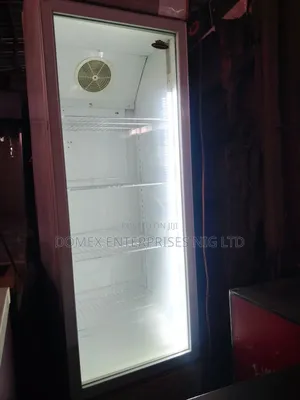 Standing Glass Fridge