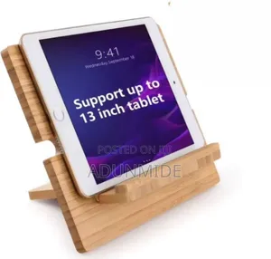 Bamboo Tablet Stand