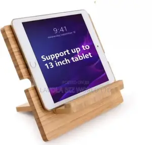 Bamboo Tablet Stand