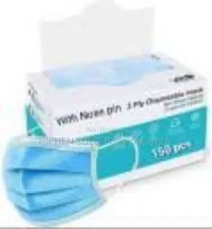 Disposable Face Mask Black