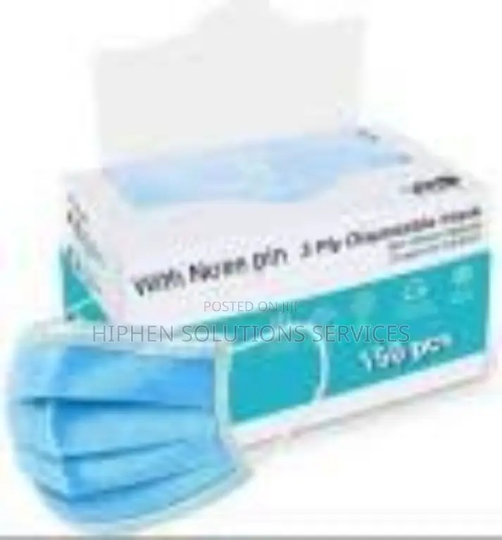 Disposable Face Mask Black