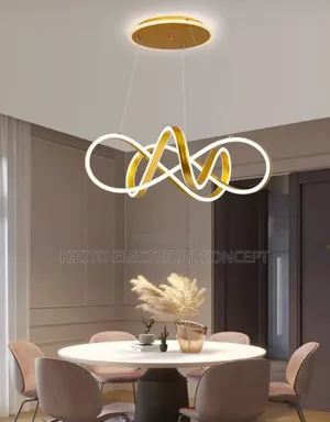 LED Minimalistic Wave Chandalier Pendant