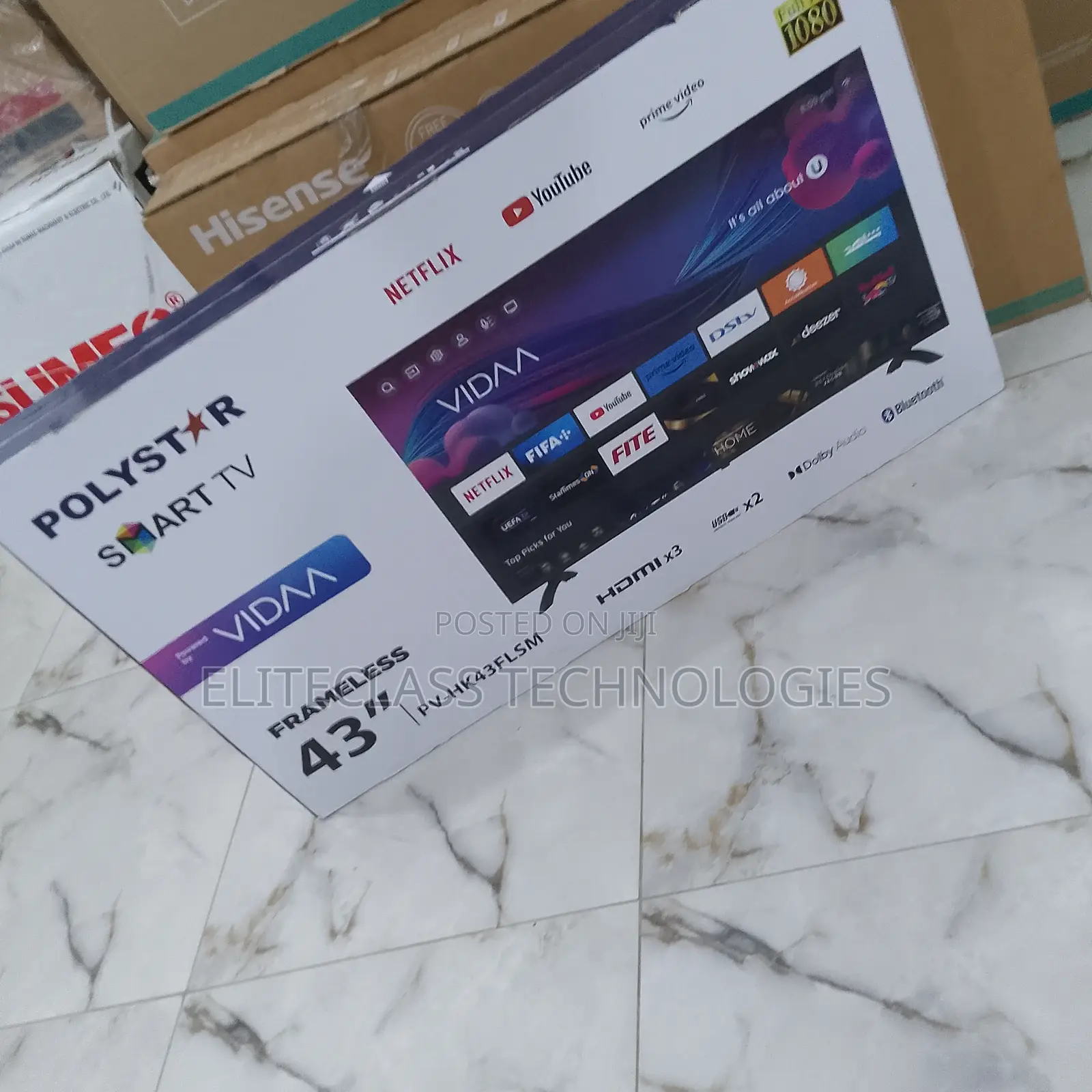 Top Standard Polystar Smart Tv 43''
