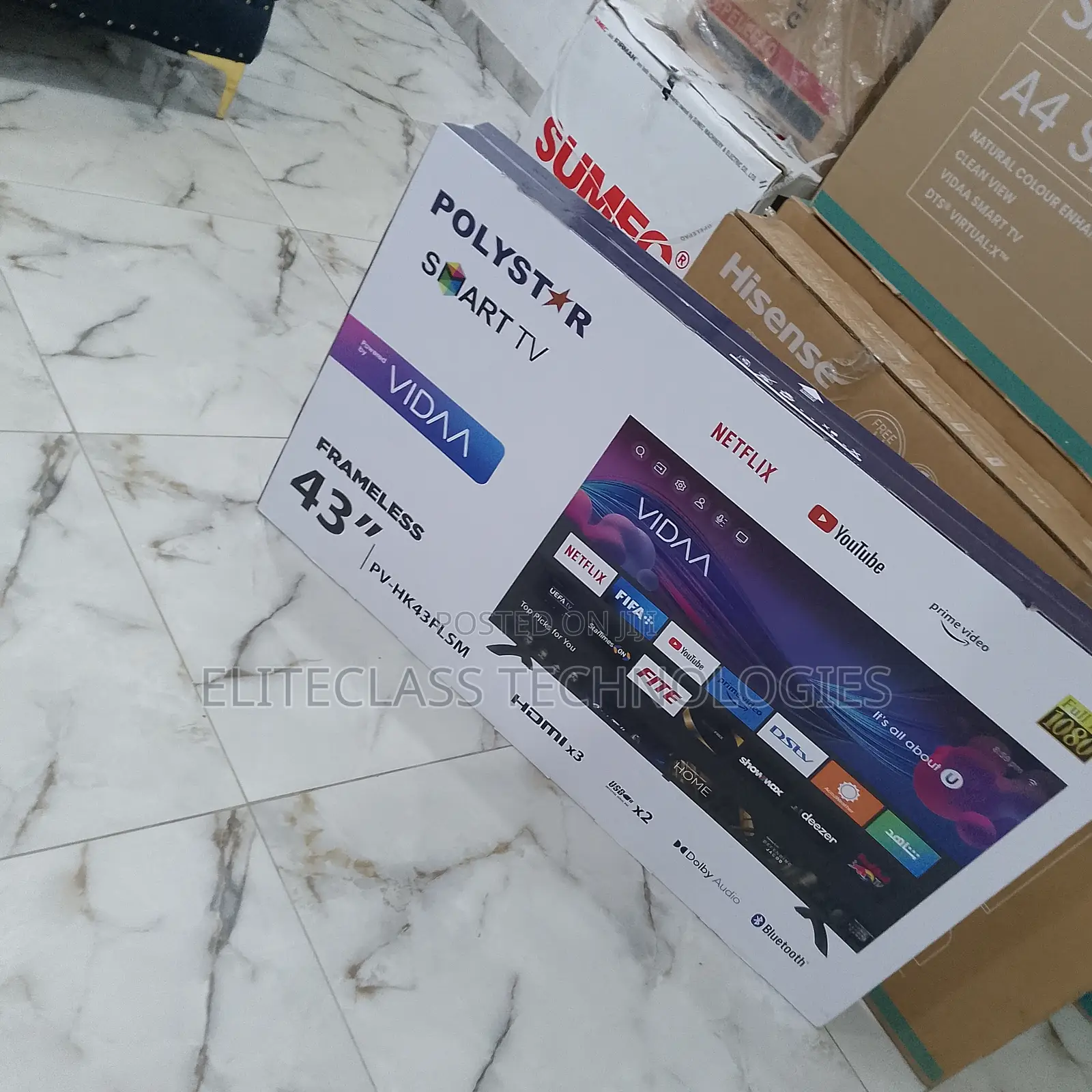 Top Standard Polystar Smart Tv 43''