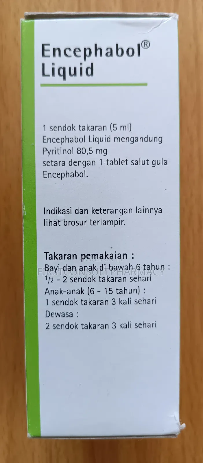 Encephabol Pyritinol Syrup 100ml