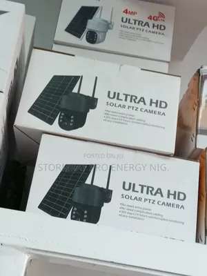 Ultra HD Solar PTZ Camera