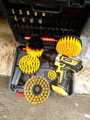 Complete Drill Machine Brush With Tools Kit