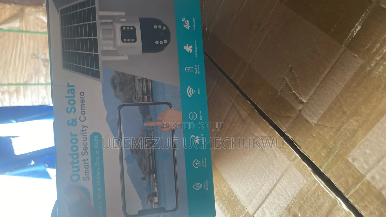 4G Solar Camera With 2 Camera