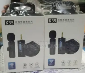  Wireless Lavalier Double Microphone