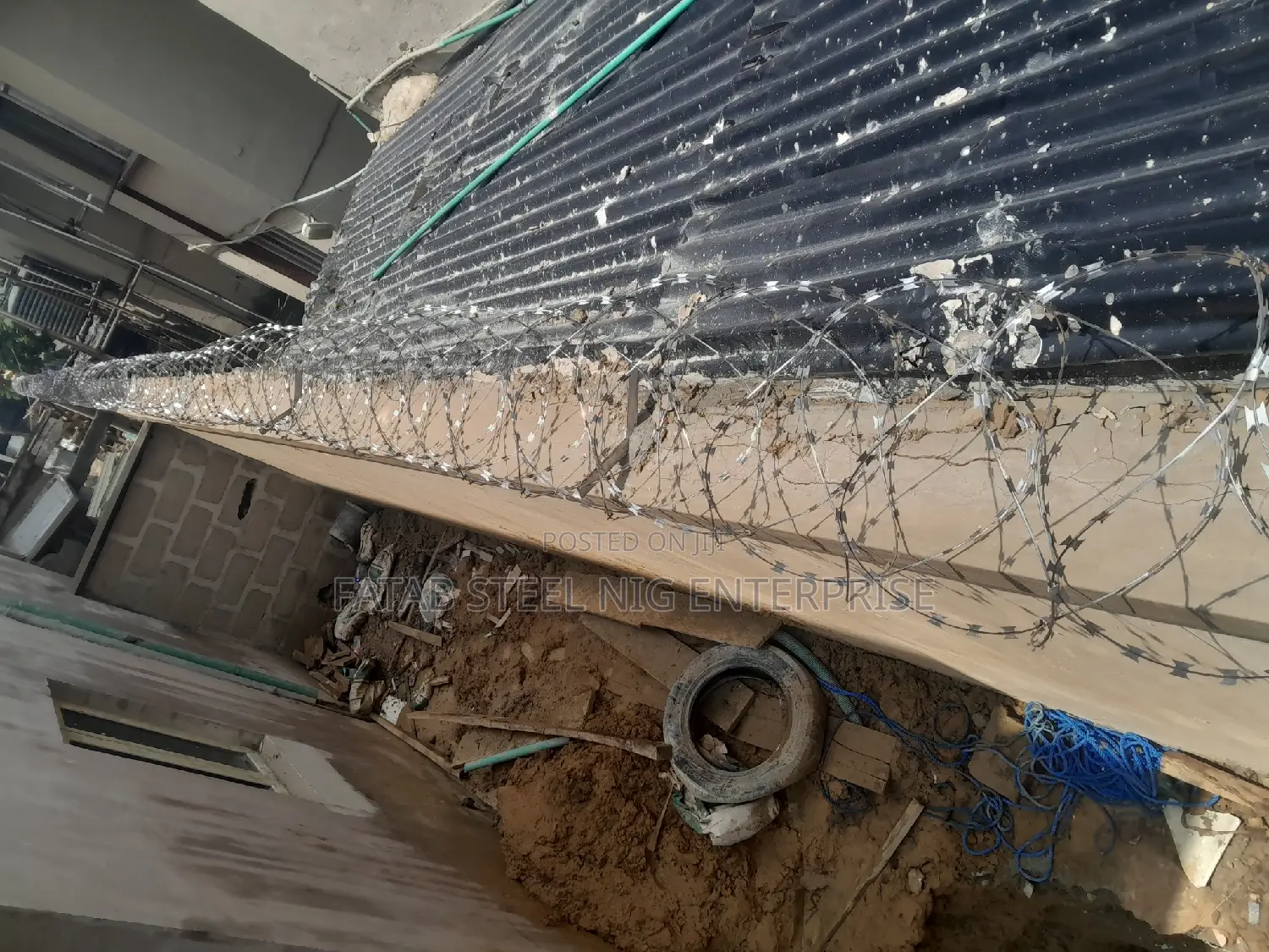 Hot Dipped Razor Fence Wire 304 Class Ant -Rust
