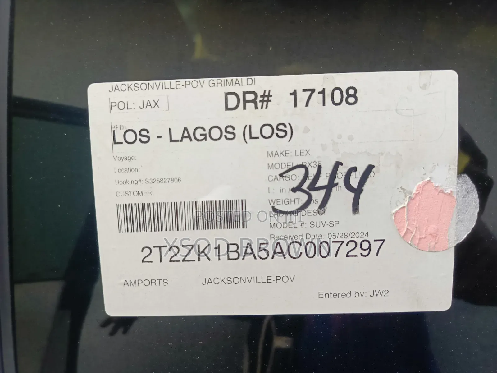 Lexus RX 350 2010 Blue