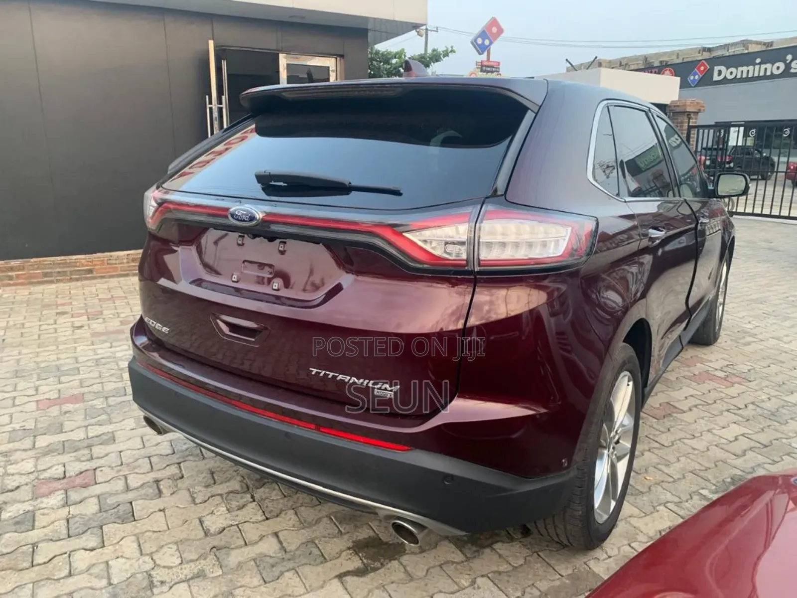 Ford Edge Titanium AWD 2018 Red