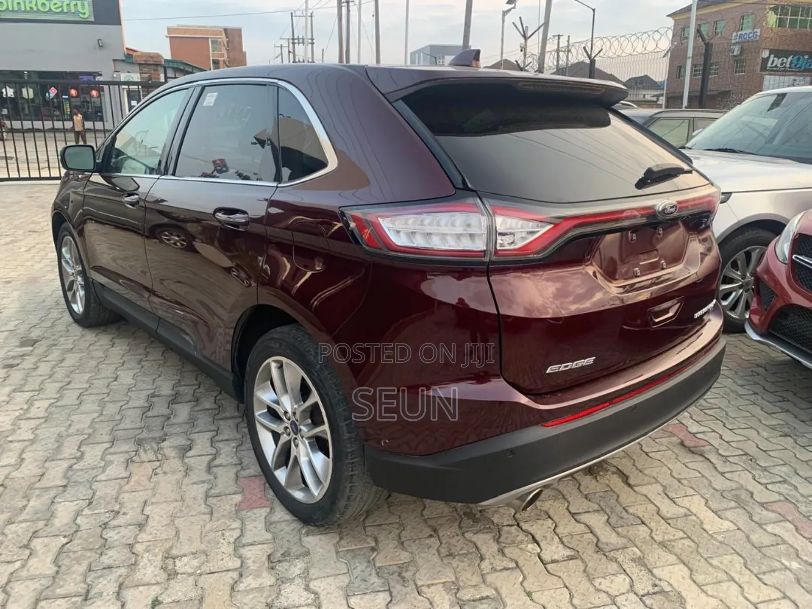 Ford Edge Titanium AWD 2018 Red